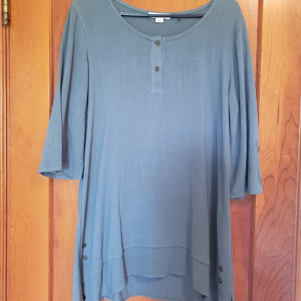 Blue/Grey Tunic Dress